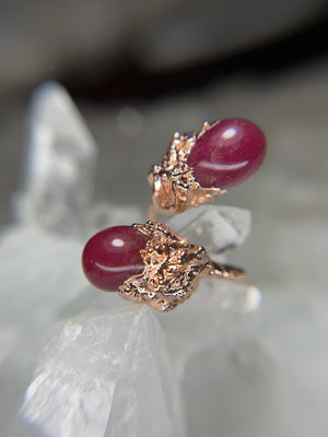 RUBY Kundalini adjustable ring